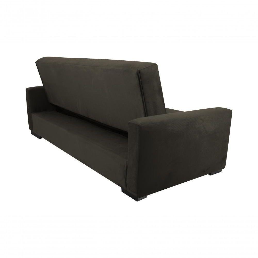 Sofá Cama Lavínia 3 Lugares Suede Capuccino Matrix - 7