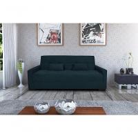 Sofá Cama Lavínia 3 Lugares Suede Petroléo Matrix - 6