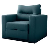 Sofá Cama Para Sala De Estar Landon Suede Petróleo - 2