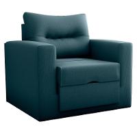 Sofá Cama Para Sala De Estar Dublin Suede Petróleo - 2