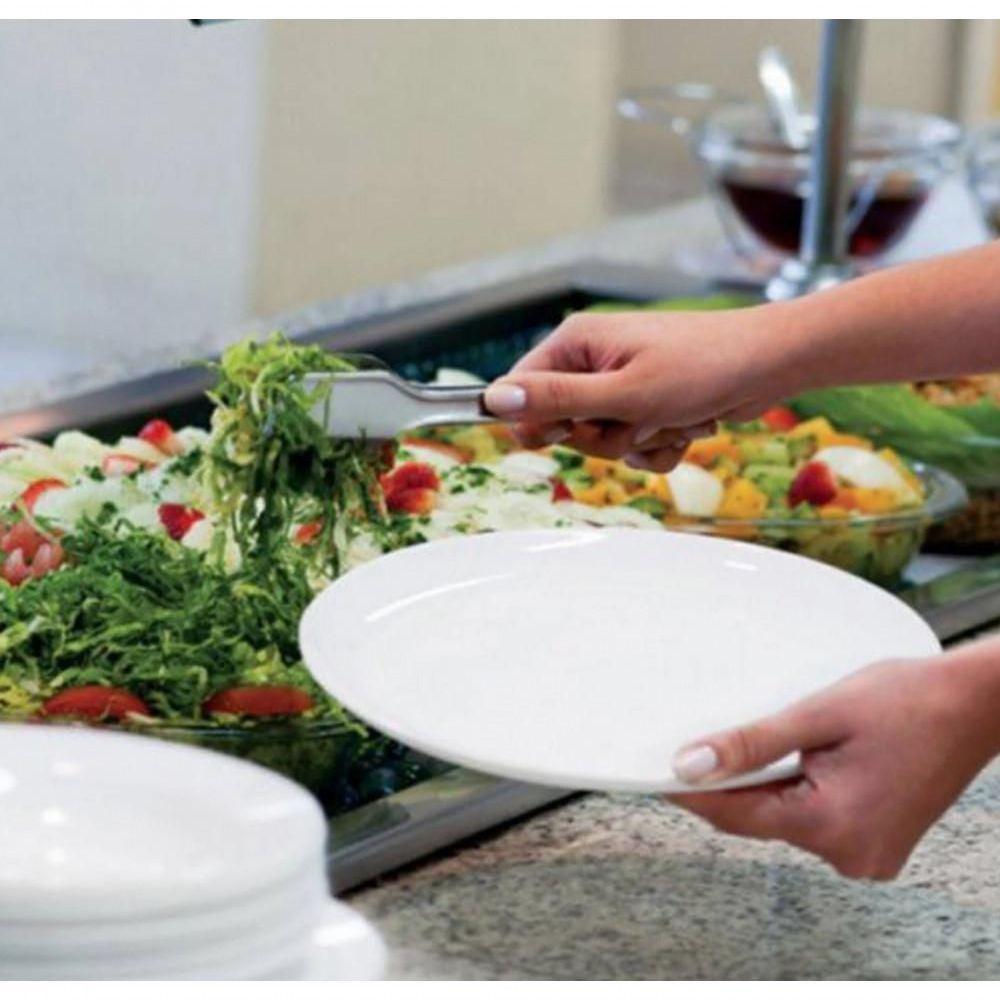 Jogo 8 Prato Raso Blanc Opaline Raso - Nadir Figueiredo - 5