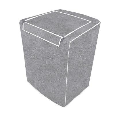 Capa De Máquina Tampa Em Pvc Com Ziper - Para Várias Marcas Cor:cinza;tamanho:p