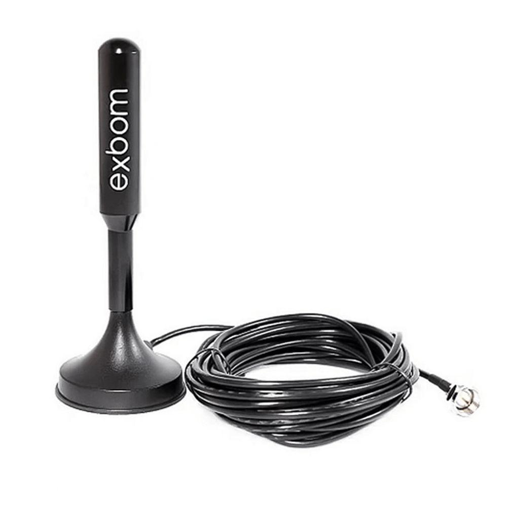 Antena Digital Portátil Amplificada 5 Metros Interna Externa - 1