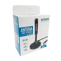 Antena Digital Portátil Amplificada 5 Metros Interna Externa - 4