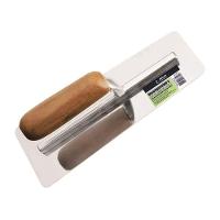 Desempenadeira Efeitos Decorativos Aço Inox Atlas Cabo De Madeira - 1