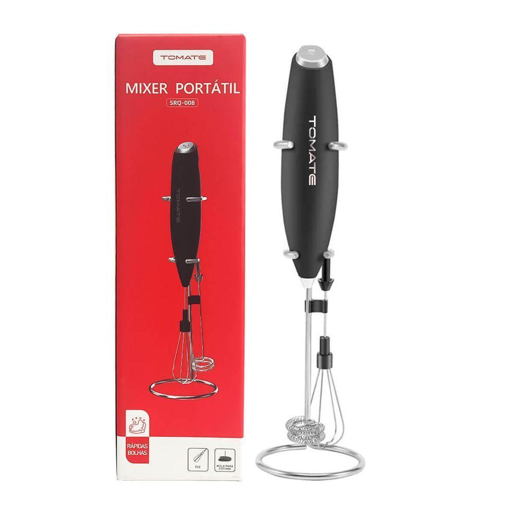 Batedor Mixer Mini Portátil Misturador De Capuccino - 1