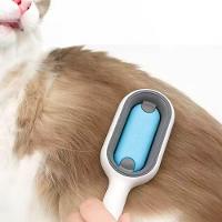 Escova Pet Azul Tira Pelos 2 Em 1 Cães E Gatos - 2