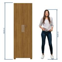 Conjunto Para Escritório 2 Armários Altos Freijó Notável Freijó - 7