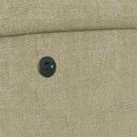 Poltrona Do Papai Reclinável Melim Glider Giratória Usb Linho Fh1 - D'rossi Cor Bege - 8