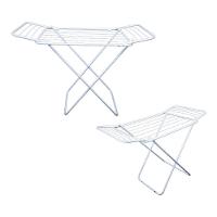 Varal De Chão Com Abas Retrátil Dobrável Reforçado Branco 152 Cm - Gudim - 2