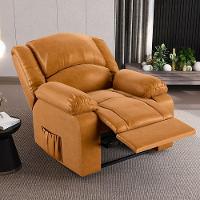 Poltrona Do Papai Reclinável Melim Power Touch Pu Fh1 - D'rossi Cor Whisky - 8