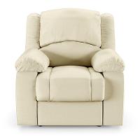 Poltrona Do Papai Reclinável Melim Power Elétrica Usb Pu Fh1 - D'rossi Cor Bege