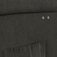 Poltrona Do Papai Reclinável Melim Power Touch Linho Grafite Fh1 - D'rossi