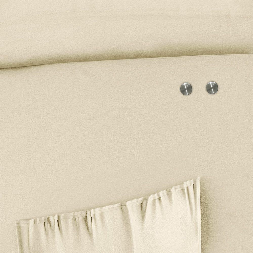 Poltrona Do Papai Reclinável Melim Power Touch Sintético Pu Fh1 - D'rossi Cor Bege - 4