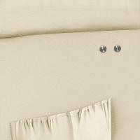 Poltrona Do Papai Reclinável Melim Power Touch Sintético Pu Fh1 - D'rossi Cor Bege