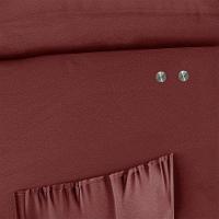 Poltrona Do Papai Reclinável Melim Power Touch Sintético Pu Fh1 - D'rossi Cor Vermelho - 8