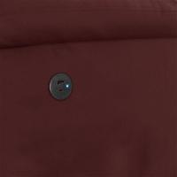 Poltrona Do Papai Reclinável Melim Power Touch Usb Veludo Vinho Fh1 - D'rossi - 5