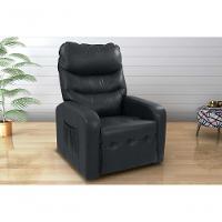 Poltrona Reclinável Punto 1 Lugar Sintético Preto Matrix - 1