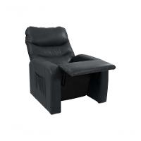 Poltrona Reclinável Punto 1 Lugar Sintético Preto Matrix - 2