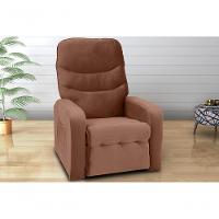 Poltrona Reclinável Punto 1 Lugar Veludo Cobre Matrix - 1