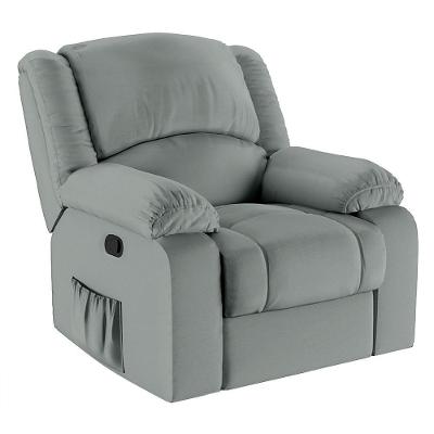 Poltrona Do Papai Reclinável Melim Zero Wall Pu Cinza Fh1 - D'rossi