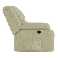 Poltrona Do Papai Reclinável Melim Zero Wall Linho Fh1 - D'rossi Cor Bege - 4