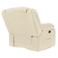 Poltrona Do Papai Reclinável Melim Zero Wall Sintético Pu Fh1 - D'rossi Cor Bege - 5