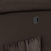 Poltrona Do Papai Reclinável Melim Zero Wall Sintético Pu Fh1 - D'rossi Cor Marrom