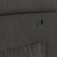 Poltrona Do Papai Reclinável Melim Zero Wall Linho Fh1 - D'rossi Cor Grafite - 2