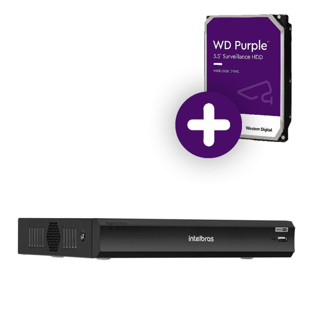 Dvr Intelbras 32 Canais 5mp Lite Com Hd 4tb Gravador De Vídeo Imhdx 3132 - 3