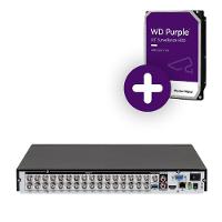 Dvr Intelbras 32 Canais 2mp Full Hd 1080p Com Hd 4tb Gravador De Vídeo Mhdx 1232 - 2