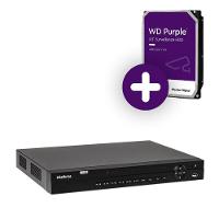 Dvr Intelbras 32 Canais 2mp Full Hd 1080p Com Hd 4tb Gravador De Vídeo Mhdx 1232 - 3