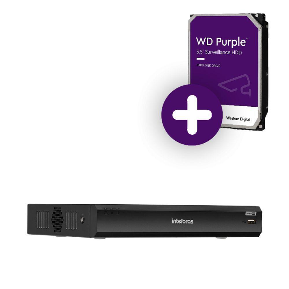 Dvr Intelbras 8 Canais 5mp Lite Com Hd 1tb | Gravador De Vídeo Imhdx 3008 - 1