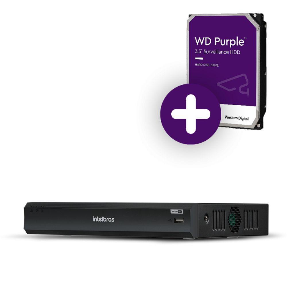 Dvr Intelbras 8 Canais 5mp Lite Com Hd 1tb | Gravador De Vídeo Imhdx 3008 - 2
