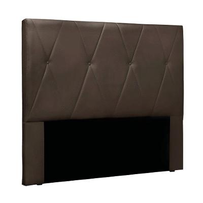 Cabeceira Cama Box Queen 160 Cm Aquilla Veludo S04 - D'rossi Cor Marrom