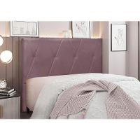 Cabeceira Cama Box Queen 160 Cm Aquilla Veludo S04 - D'rossi Cor Uva - 3