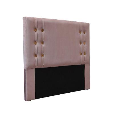 Cabeceira Cama Box Queen 160 Cm Gênova Veludo Lilás S04 - D'rossi