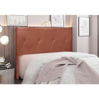 Cabeceira Cama Box King 195 Cm Aquilla Veludo S04 - D'rossi Cor Cobre - 4