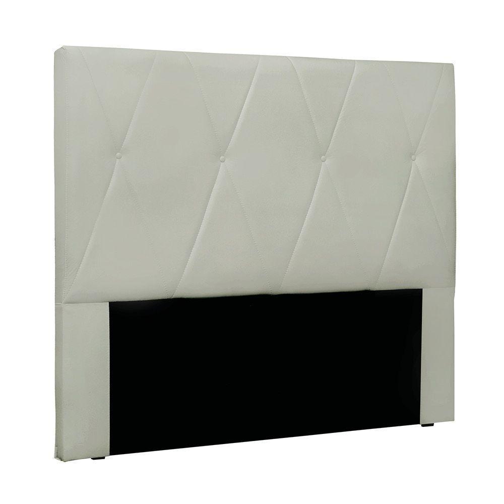 Cabeceira Cama Box Solteiro 90 Cm Aquilla Veludo Prata S04 - D'rossi - 1