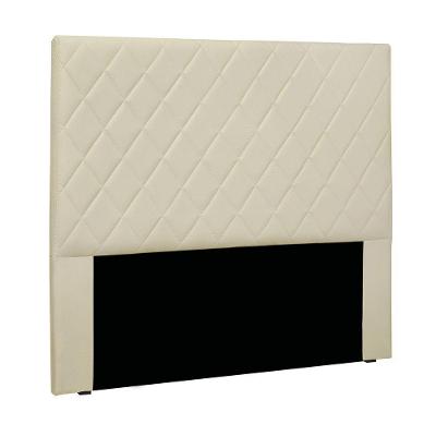 Cabeceira Cama Box King 195 Cm Dubai Veludo Bege S04 - D'rossi