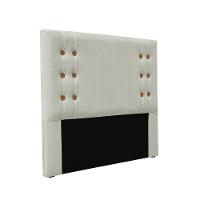 Cabeceira Cama Box King 195cm E Recamier Gênova Veludo Prata S04 - D'rossi - 1