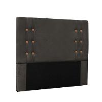 Cabeceira Cama Box Queen 160cm E Recamier Gênova Suede S04 - D'rossi Cor Cinza - 1