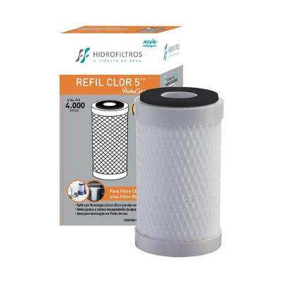Refil Original P/filtros Hidrofiltros Modelos Pou 5 90l/h