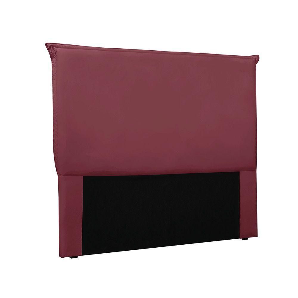 Cabeceira Cama Box Queen 160 Cm Garden Veludo Vinho S04 - D'rossi - 1