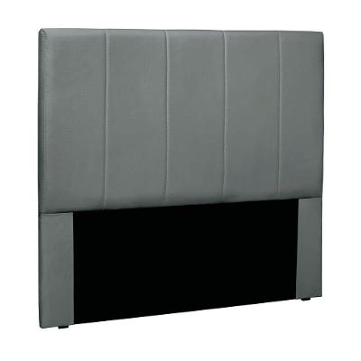 Cabeceira Cama Box Solteiro 90 Cm Arizona Veludo Cinza S04 - D'rossi
