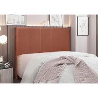 Cabeceira Cama Box King 195 Cm Arizona Veludo S04 - D'rossi Cor Cobre - 4