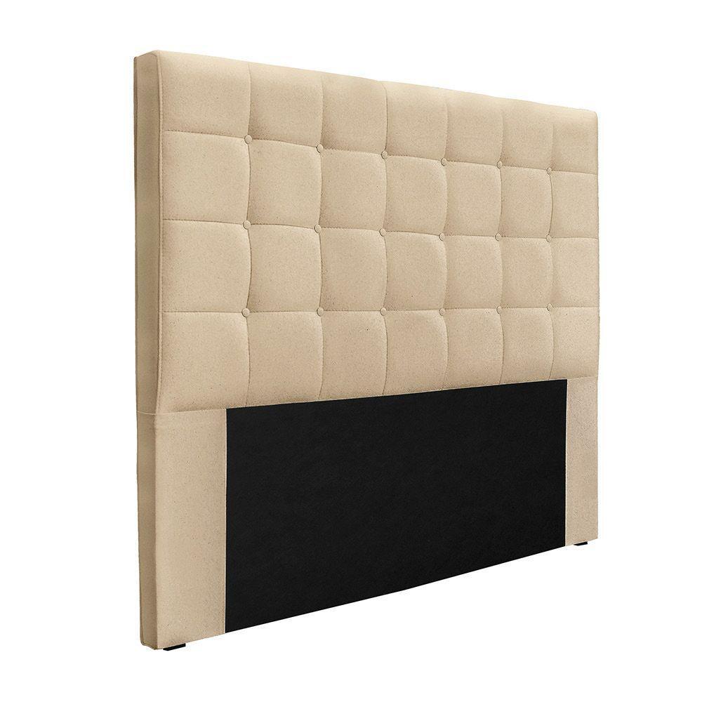 Cabeceira Cama Box Casal 140 Cm Verona Linho Dourado S04 - D'rossi - 1