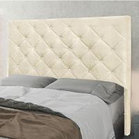 Cabeceira Cama Box Queen 160 Cm Tania Linho S04 - D'rossi Cor Perola - 4