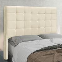 Cabeceira Cama Box Casal 140 Cm Verona Linho Pérola S04 - D'rossi - 3