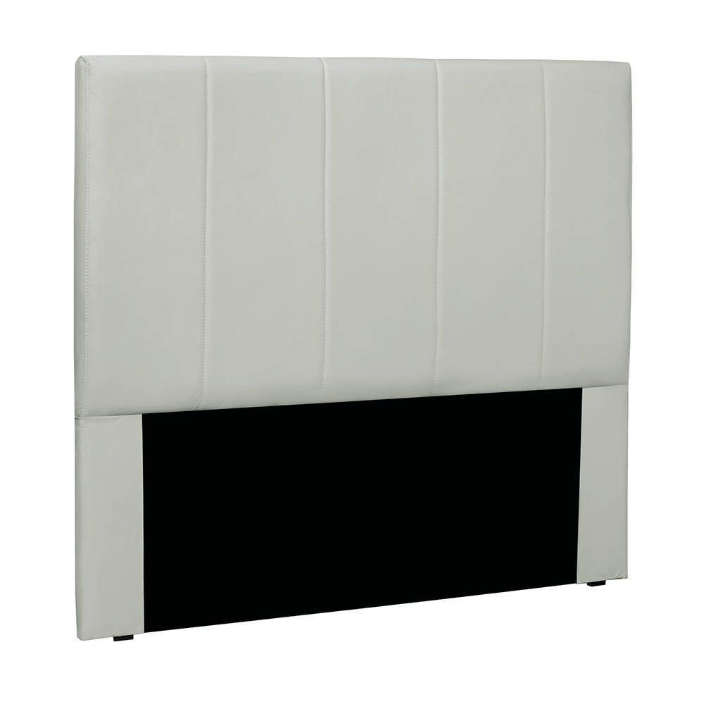 Cabeceira Cama Box King 195 Cm Arizona Veludo Prata S04 - D'rossi - 1